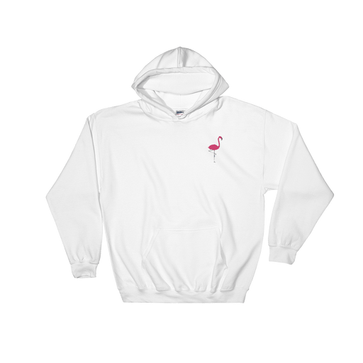 Flamingo Hoodie Embroidered - Kustom: Tees Factory